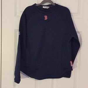 Redsox Majestic boy’s navy blue baseball pullover
